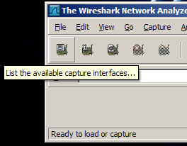 Wireshark - Interfaces