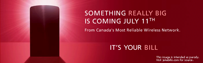 Something really big is coming July 11th. It's your bill.