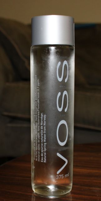 Voss water bottle
